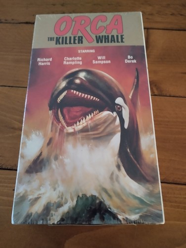 Orca the killer whale vhs - whale,