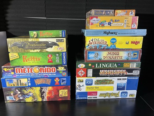 Brettspiel konvolut 15 - -,