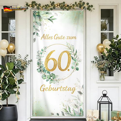 Geburtstagsdeko geburtstag - geburtstagsdeko, 60
