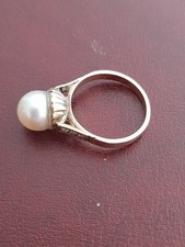 Schöne goldring mit - mit, echte