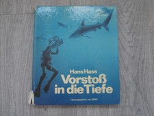 ESSO Hans Hass Vorstoß in die Tiefe mit Aufklebern / Stickern 1972