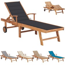 Sonnenliege mit Auflage