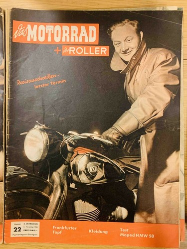 Motorrad 1954 vom - 1954,