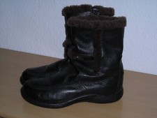 Stiefel von JOMOS, Leder, gefüttert mit Lammfell, Größe 39 Weite G