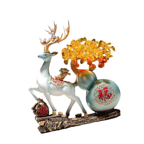 Feng shui hirsch skulptur - feng,