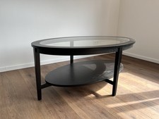 Ikea couchtisch oval glas