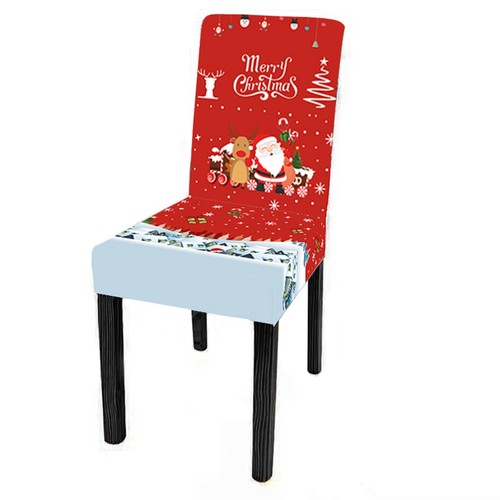 Weihnachten stuhlbezug stretch - stuhlbezug,