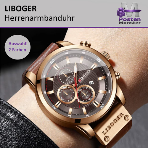 Liboger herrenuhr armbanduhr - liboger,