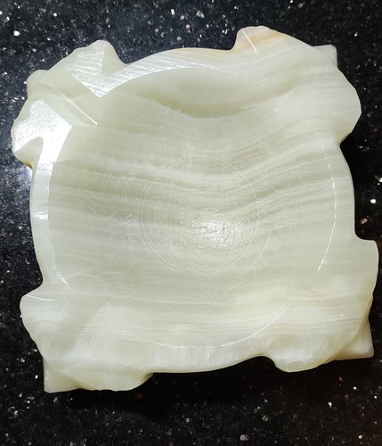 Onyx marmor aschenbecher - marmor,