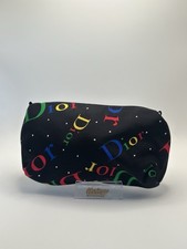 Dior Kosmetiktasche Schwarz Bunt Logo Beauty Bag Vintage 90er Authentic
