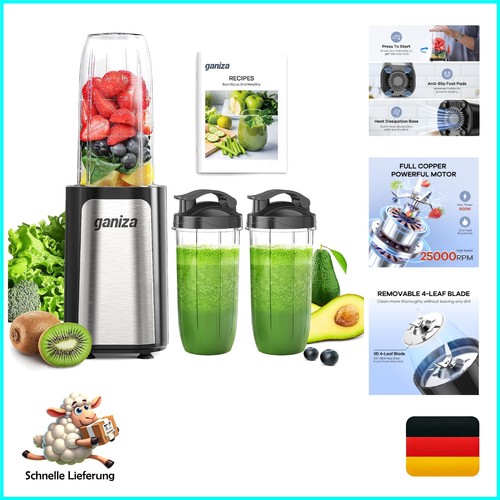 Ganiza mini standmixer 900w - ganiza,