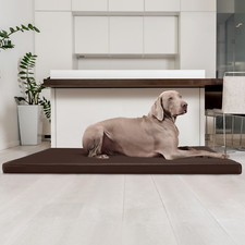 CARLOS Ortho-Medic Orthopädische Hundematte Kunstleder Visco Hundebett Matratze