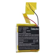 3.7V Akku Li-Polymer für SanDisk Sansa Clip Sport - ersetzt SDMX24