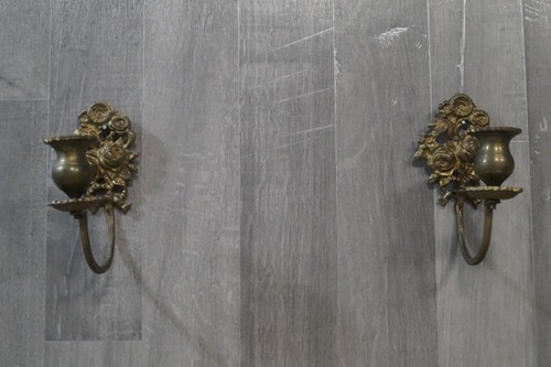 Wandkerzenhalter - 2x,