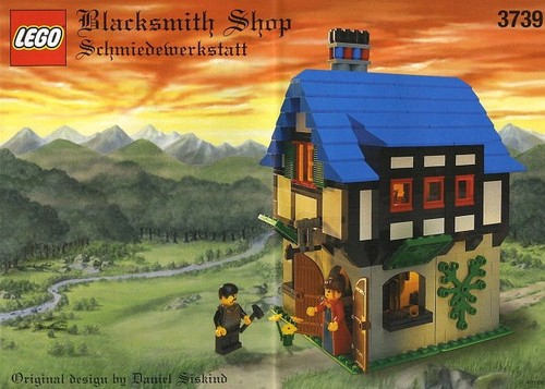 Lego 3739 blacksmith shop von - lego,