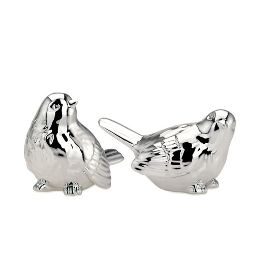 Vogel paar silber cm - paar,