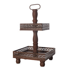 Etagere Braun Muffinständer