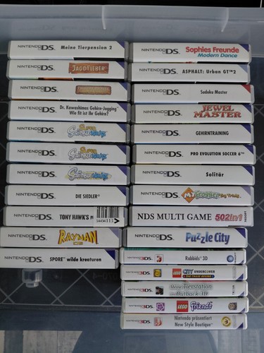 Nintendo 3ds spielesammlung - ds,