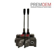 (Hand-) Steuerventil Hydraulikventil Steuerblock 80 L 2-fach 1/2" Anschlüsse