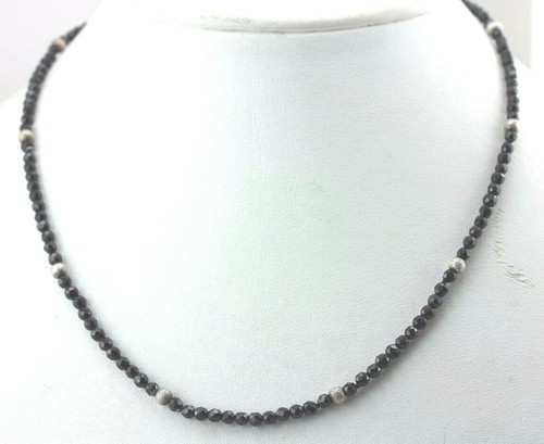 14k weißgold zoll schwarz - 18,