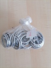 20 Ringe mit Klammern Modell Alabama Metall „Gardinia“