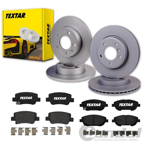 Textar bremsscheiben beläge - textar, +
