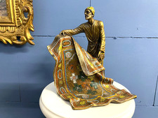 Fabrig Bronze Skulptur Arabe