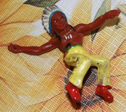 Ddr spielzeug indianer reiter - ddr,