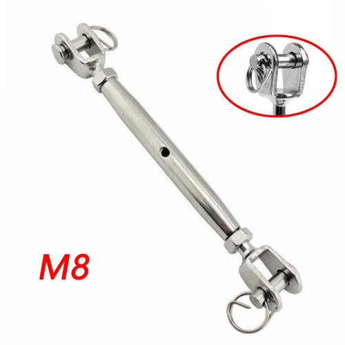 Wantenspanner gabel - m8, gabel/gabel