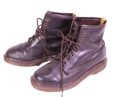 Dr. Martens Docs Damen Boots Gr. 39 Leder braun Schnürstiefel Vintage SH1015