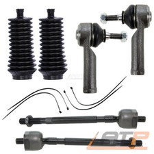 2x SPURSTANGE INKL. SPURSTANGENKÖPFE FALTENBALG FÜR RENAULT CLIO 2 AB BJ 00