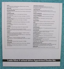 Lada Niva Allrad ernannte