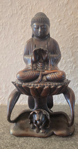 Buddha figur suar holz massiv - buddha,