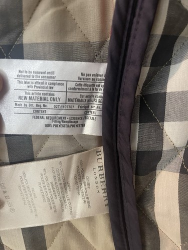 Burberry damen steppjacke lila - burberry,