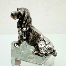 Silber 925 Figur Hund Cocker