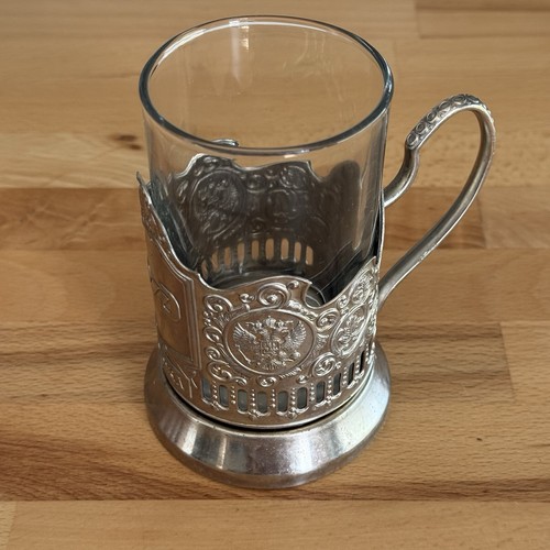Rzd teeglashalter mit glas - teeglashalter,