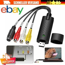 Video Grabber Audio USB 3.0 Mit Software Wandler VHS DVD Capture Konverter DHL