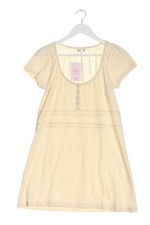 KAFFE Tunikabluse Damen Bluse Gr. DE 38 creme Casual-Look