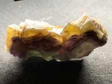 UV Fluorit xx Regenbogen gelb lila grün Dörfel Erzgebirge Stbr. Börgel Sachsen