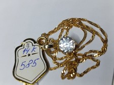 Kette mit Anhänger GelbGold