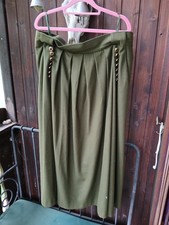 helene strasser damenrock gr 48 olivbraun