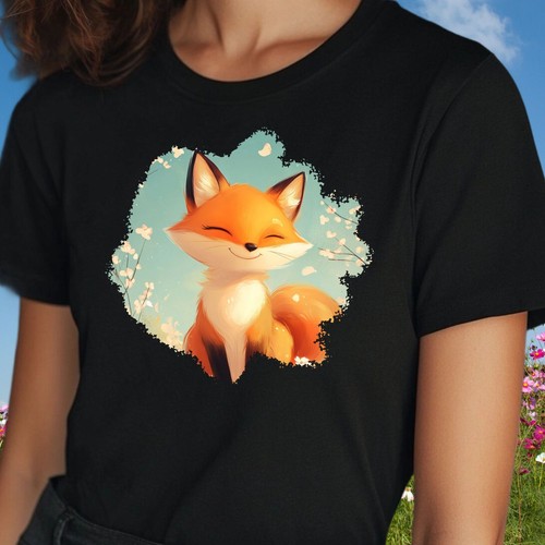 Shirt frauen kawaii fuchs - frauen,