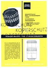 SCHACHT ULM Prospektblatt