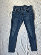 Raw denim jeans - denim, –