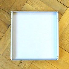 * USM Haller Ausziehtablar Auszug 50x50 * Reinweiß * 500x500 * Mit Schienen *