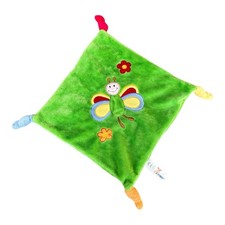 Schmusetuch Schmetterling grün bunt Kuscheltuch X-Toys sehr guter gebraucht