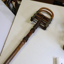 Vintage Sitzstock, Jagd, Angeln, 89 cm