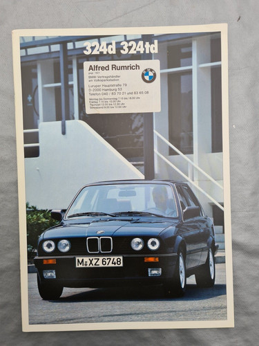 Bmw 324d 324td - 324td, e30