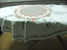 Oma tischdecke rund - tischdecke,,