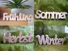 Schriftzug XL Jahreszeiten